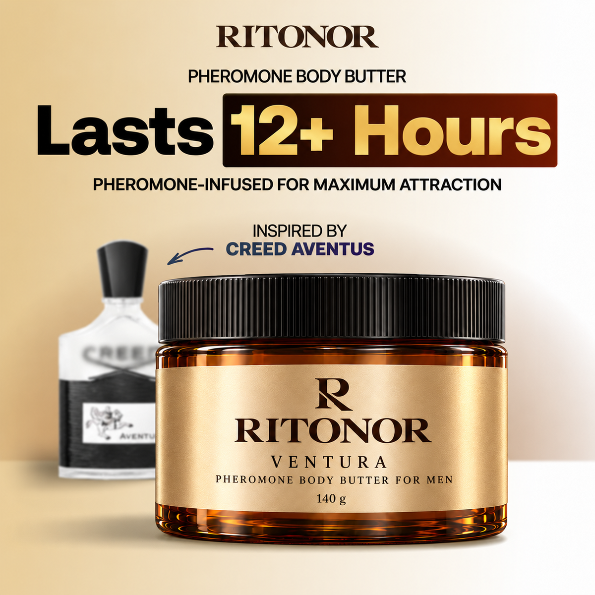 RITONOR Ventura pheromone body butter, 140 g