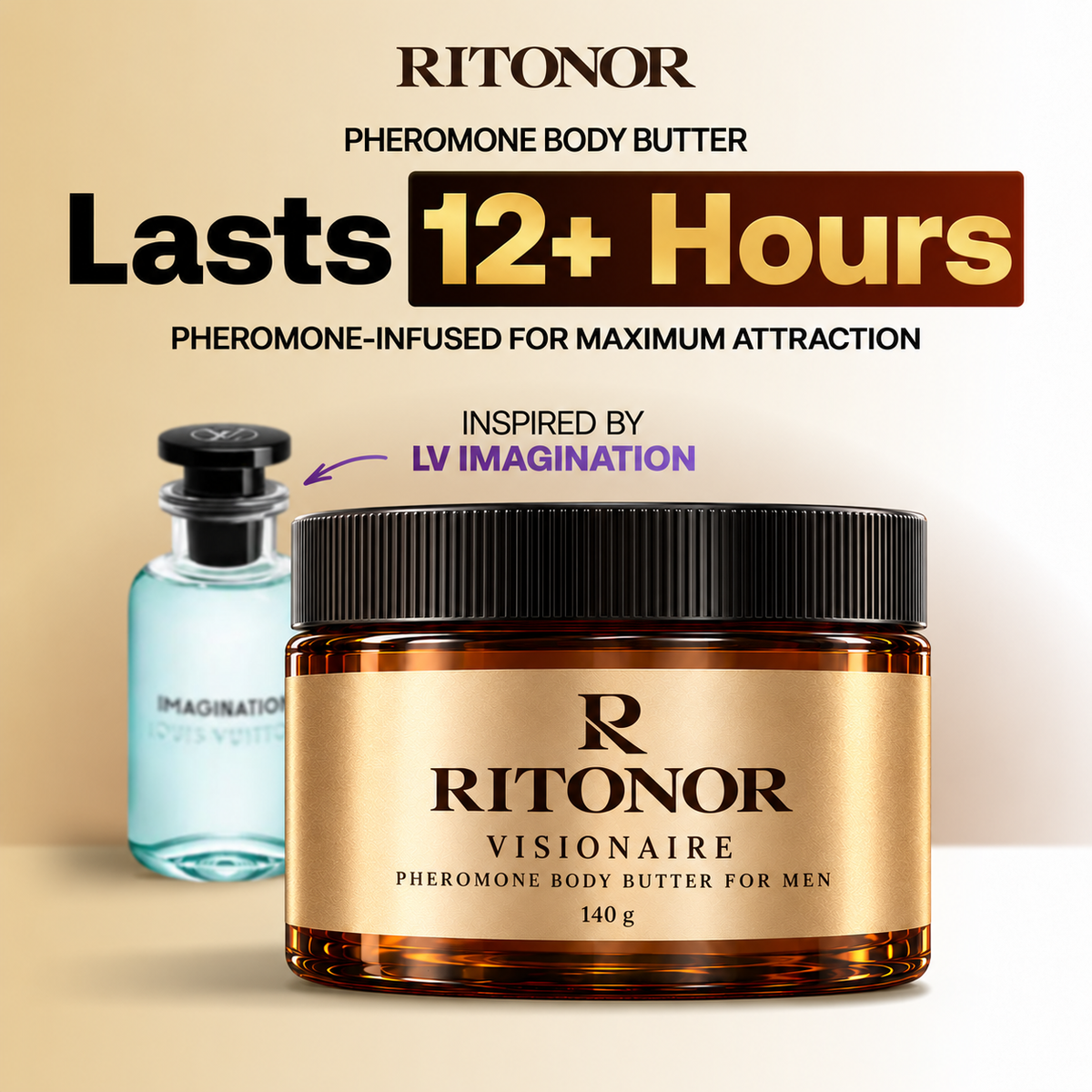 RITONOR Visionaire pheromone body butter, 140 g
